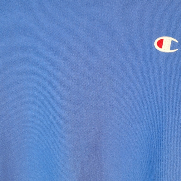 Champion Reverse Weave Vintage Y2K Heavy Light Blue Crewneck Sweatshirt Size XS - Picture 6 of 15